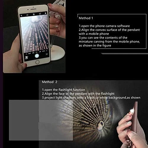 گردنبند проекция "دوستت دارم" به 100 زبان، هدیه روز ولنتاین برای دوست دختر، همسر، سالگرد