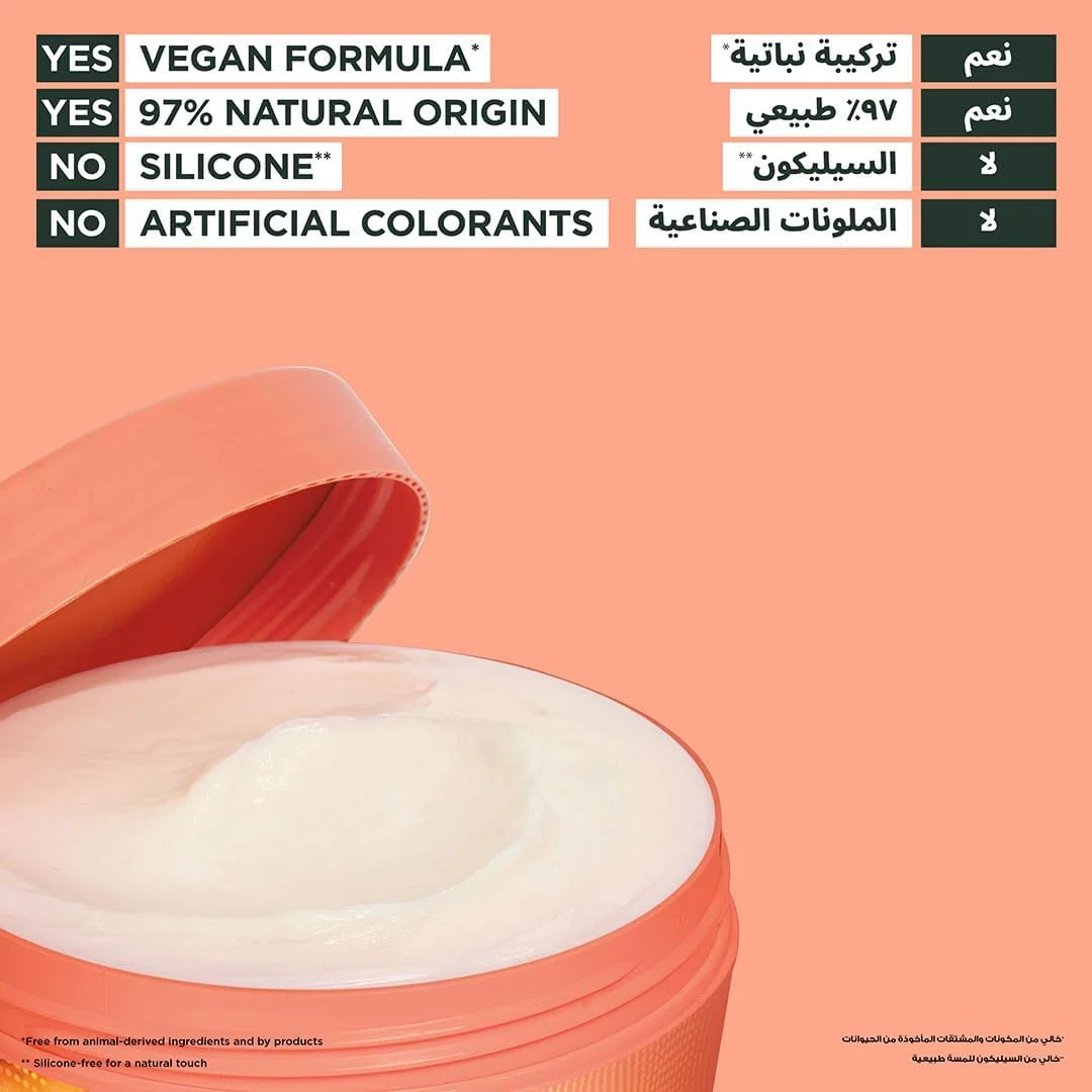 ماسک موی سه کاره آناناس Garnier Ultra Doux Hair Food ضد شکنندگی برای موهای بلند و شکننده ماسک موی سه کاره آناناس Garnier Ultra Doux Hair Food ضد شکنندگی برای موهای بلند و شکننده