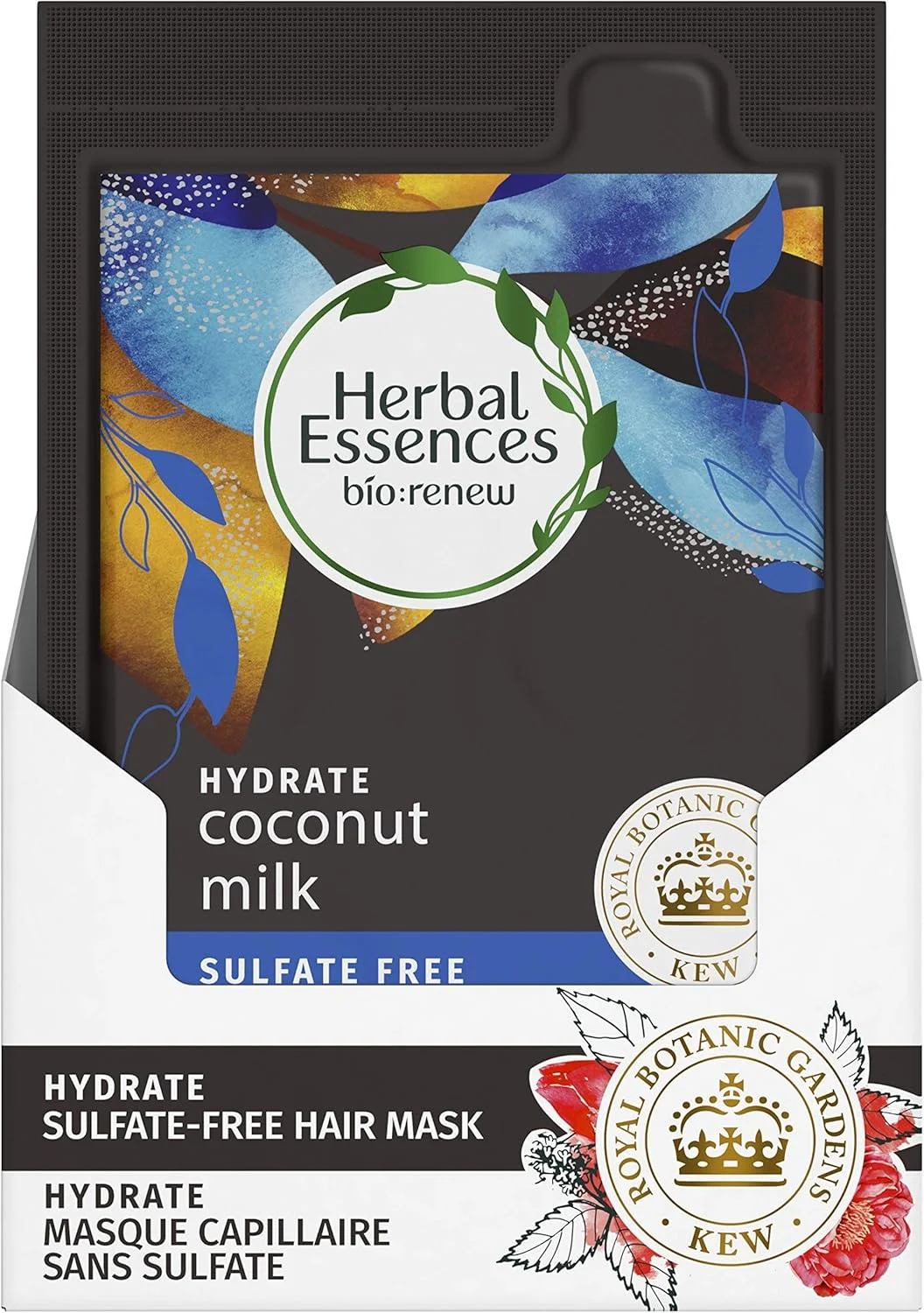 ماسک موی مغذی هربال اسنسز BioRenew، با شیر نارگیل، مرطوب کننده و ترمیم کننده، 50 میلی لیتر، 10 عدد