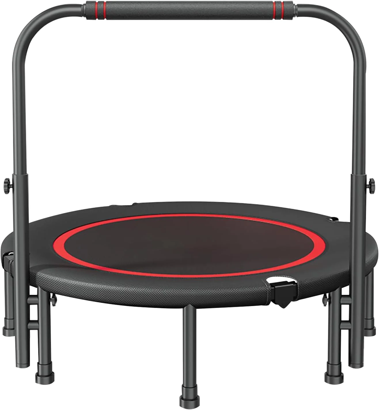 ترامپولین ورزشی 40 اینچی DAYONG، ترامپولین تاشو و بی صدا، ریباندر ورزشی مناسب داخل و خارج از خانه، ترامپولین پرشی برای کودکان و بزرگسالان - حداکثر تحمل وزن 150 کیلوگرم.