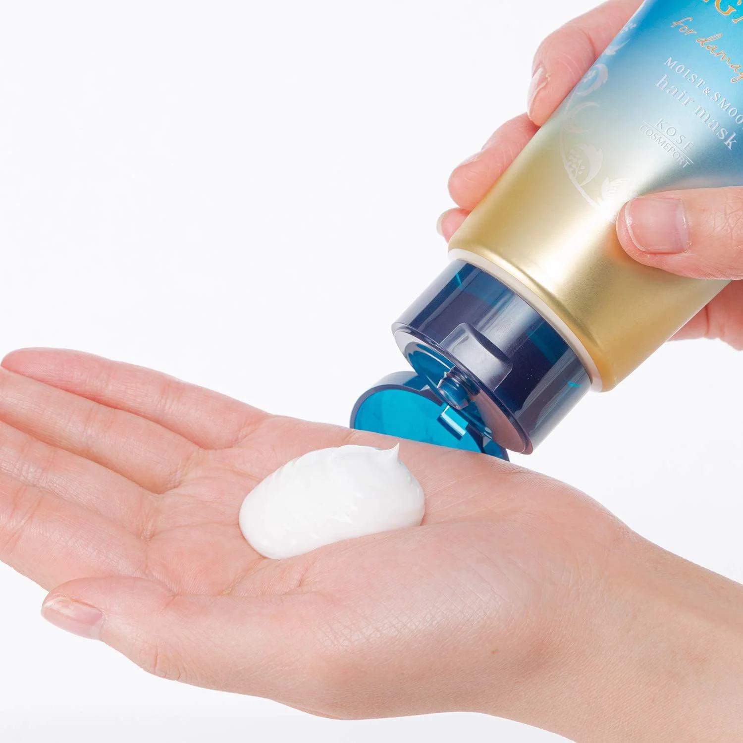 ماسک مو KOSE Jureme Amino Argerich (مرطوب کننده و نرم کننده) با رایحه گل، حجم 230 گرم