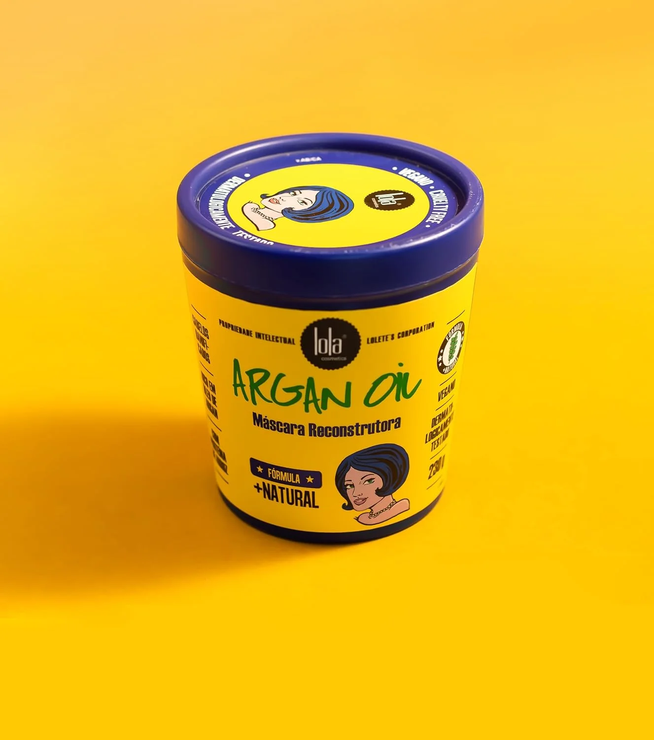 لولا از ریو - ماسک ترمیم کننده روغن آرگان - 230 گرم - ماسک کرمی سبک و طبیعی برای موهای معمولی - کرم مراقبت از مو برای آبرسانی - ترمیم و محافظت از مو