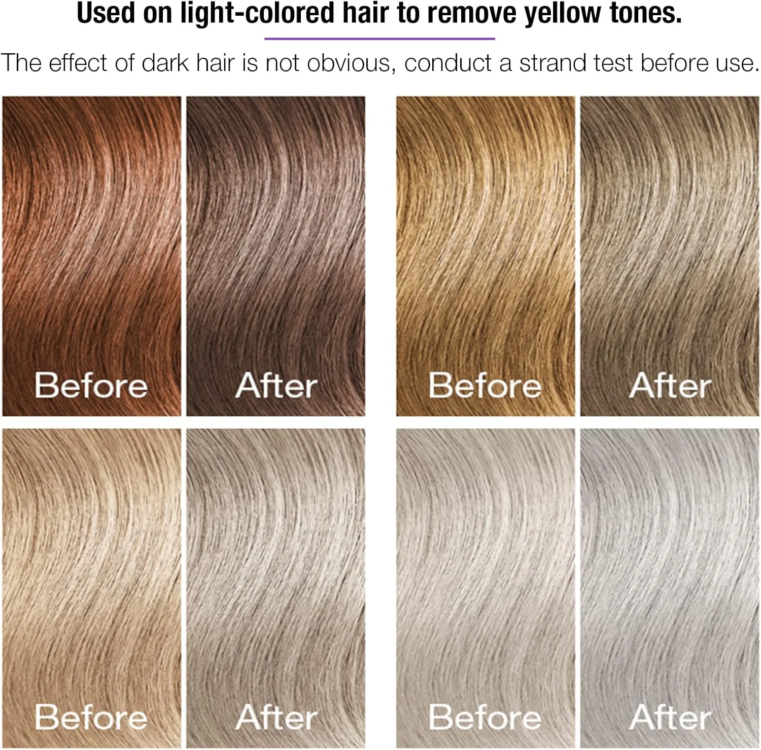 ماسک موی بنفش Lonstin به همراه شانه، 236 میلی لیتر - مناسب برای موهای بلوند، پلاتینه، نقره ای، خاکستری و دکلره شده - ضد زردی، فاقد پارابن و سولفات - از بین برنده ته رنگ های زرد، نرم کننده موهای خشک و آسیب دیده