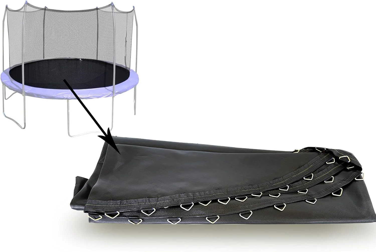 تشک پرش گرد ترامپولین اسکای واکر