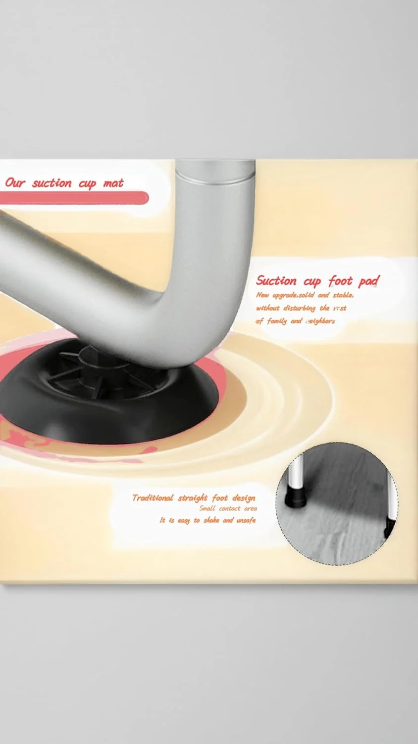 ترامپولین کودکانه 1.5 متری Sweet Seven - تفریح سرپوشیده/فضای باز کودک نوپا با محفظه ایمنی، حلقه بالایی تقویت شده - بازی تولد! میله افقی دایره ای زرد ترامپولین کودکانه 1.5 متری Sweet Seven - تفریح سرپوشیده/فضای باز کودک نوپا با محفظه ایمنی، حلقه بالایی تقویت شده - بازی تولد! میله افقی دایره ای زرد