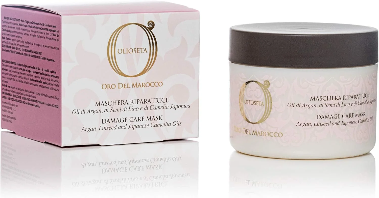 ماسک مراقبت از موهای آسیب دیده Oro del Marocco Barex ODM، ۲۵۰ میلی لیتر