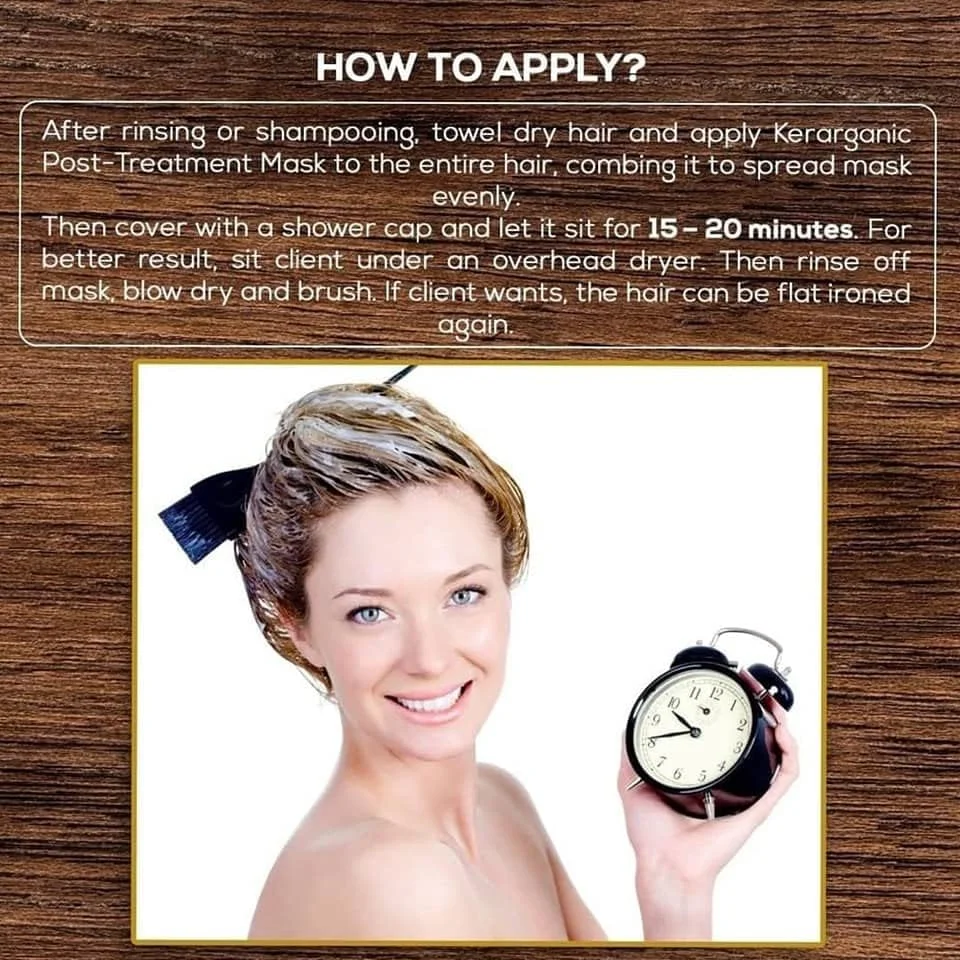 ماسک مراقبت بعد از کراتین ارگانیک - 120 میلی لیتر ماسک مراقبت بعد از کراتین ارگانیک - 120 میلی لیتر