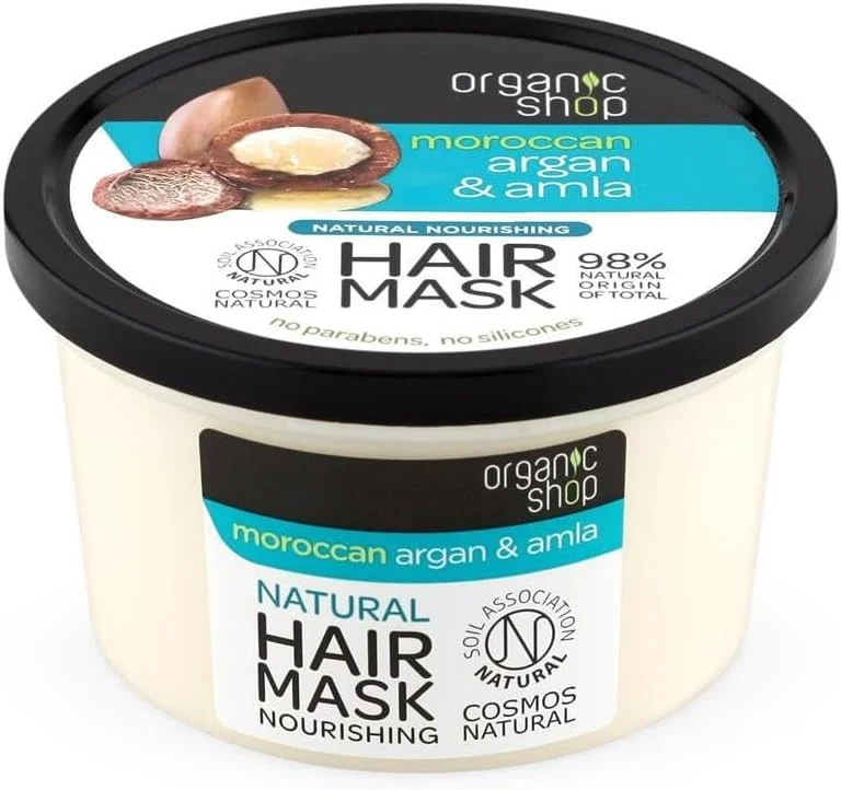 ماسک موی مغذی آرگان و آملا ارگانیک شاپ