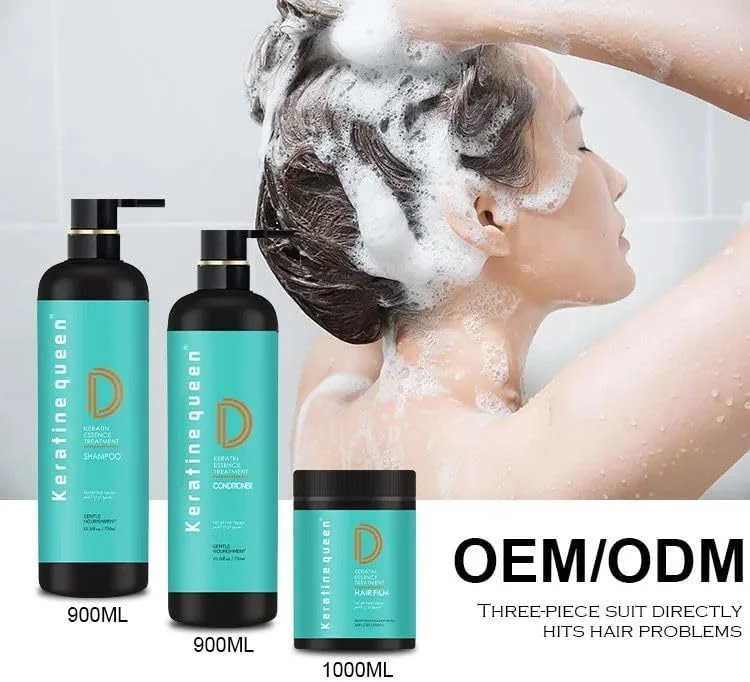 ماسک مو کراتین اسنس پروتئین کوئین Moluogeyoil مناسب انواع مو، مغذی و مرطوب کننده 1000 میلی لیتر