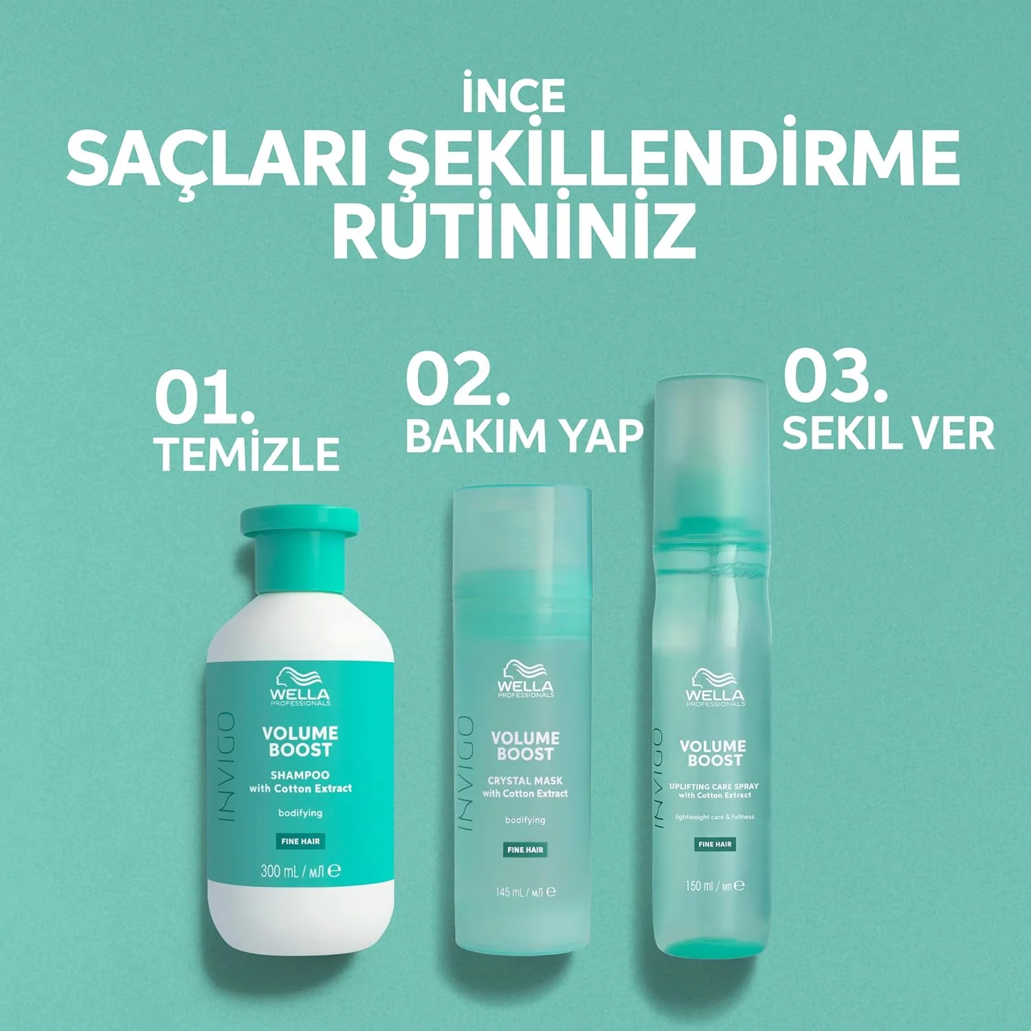 وللا پروفشنالز | ماسک کریستالی افزایش حجم اینویگو | درمانی که به موهای نازک، پری، حالت و قابلیت کنترل می بخشد | حاوی عصاره پنبه و پلیمرهای فنری برای حجم دادن به مو | 145 میلی لیتر وللا پروفشنالز | ماسک کریستالی افزایش حجم اینویگو | درمانی که به موهای نازک، پری، حالت و قابلیت کنترل می بخشد | حاوی عصاره پنبه و پلیمرهای فنری برای حجم دادن به مو | 145 میلی لیتر