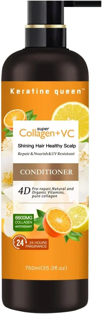 ماسک مو پروتئین کوئین کراتین سوپر کلاژن + VC درخشان کننده 4D، ترمیم کننده و مغذی پوست سر و مقاوم در برابر اشعه ماوراء بنفش ماسک مو پروتئین کوئین کراتین سوپر کلاژن + VC درخشان کننده 4D، ترمیم کننده و مغذی پوست سر و مقاوم در برابر اشعه ماوراء بنفش