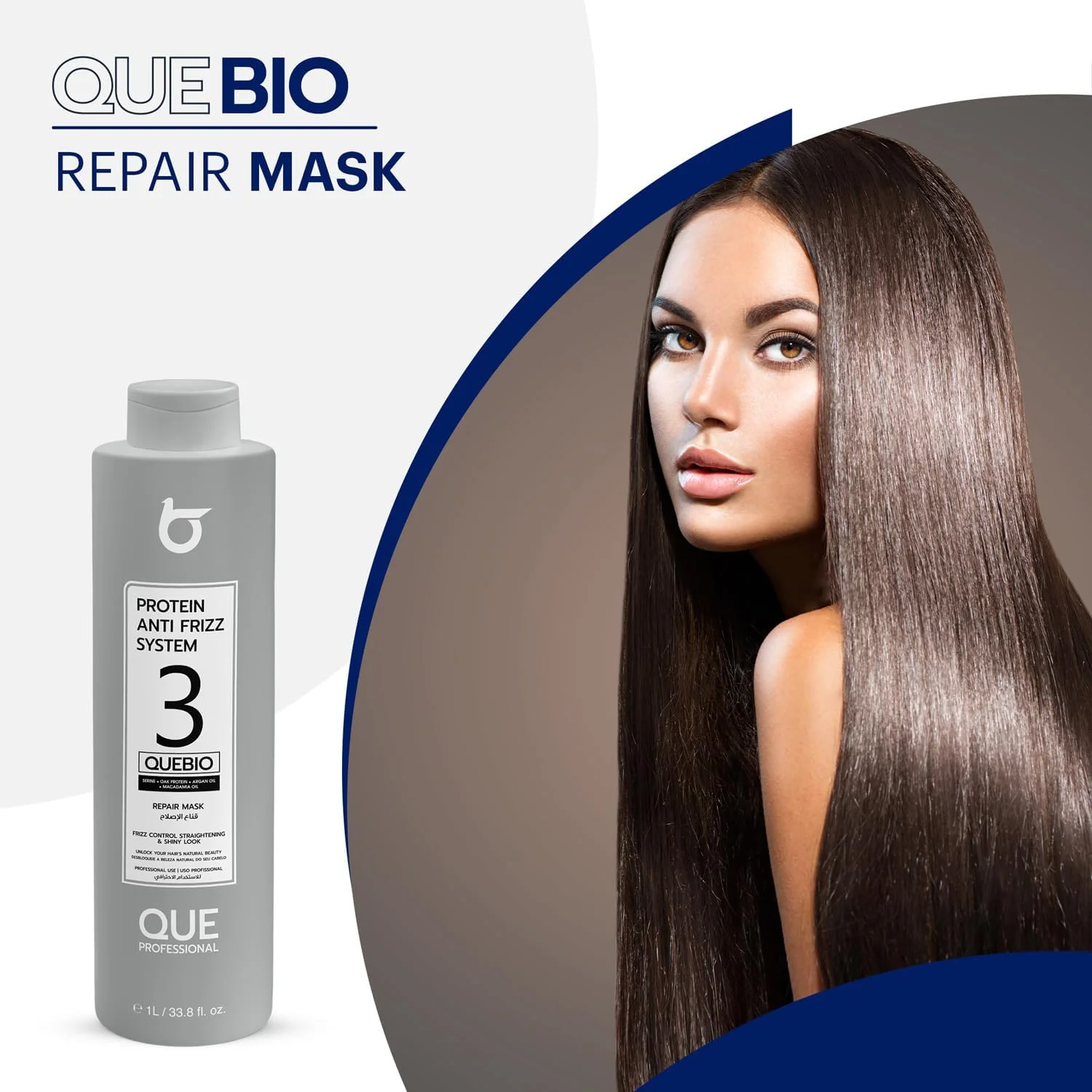 ماسک ترمیم کننده مو کوبیو حجم 1 لیتر مرحله 3، ماسک حرفه ای برای موهای وز، رنگ شده و ضعیف حاوی پروتئین ها و روغن های طبیعی برای بستن کوتیکول ها و بازگرداندن لطافت ماسک ترمیم کننده مو کوبیو حجم 1 لیتر مرحله 3، ماسک حرفه ای برای موهای وز، رنگ شده و ضعیف حاوی پروتئین ها و روغن های طبیعی برای بستن کوتیکول ها و بازگرداندن لطافت