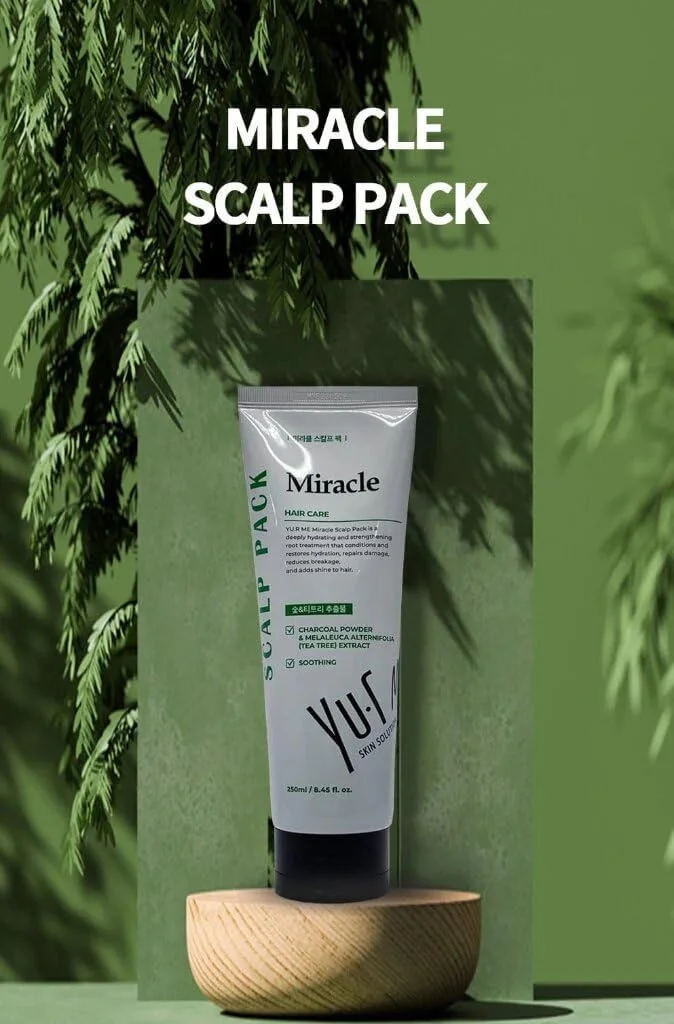 ماسک موی سر و ریشه ذغال Yu.R Me Miracle – سم زدایی و آبرسانی با کافئین، روغن درخت چای و نارگیل – 250 میلی لیتر ماسک موی سر و ریشه ذغال Yu.R Me Miracle – سم زدایی و آبرسانی با کافئین، روغن درخت چای و نارگیل – 250 میلی لیتر