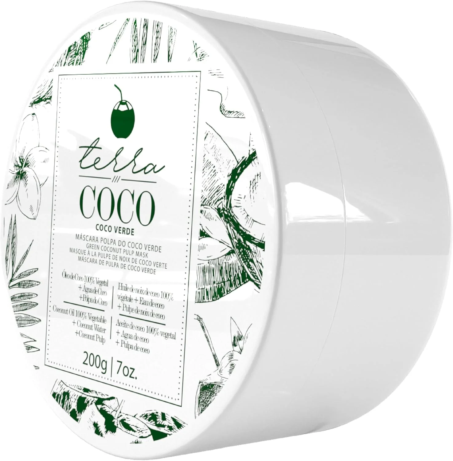 ماسک مو یبرا پاریس Terra Coco Verde | وگان | مرطوب کننده و مغذی | ایده آل برای موهای به شدت خشک و آسیب دیده ناشی از آفتاب یا مواد شیمیایی | از بین برنده سلول های مرده | به عنوان ضد آفتاب عمل می کند | 200 گرم ماسک مو یبرا پاریس Terra Coco Verde | وگان | مرطوب کننده و مغذی | ایده آل برای موهای به شدت خشک و آسیب دیده ناشی از آفتاب یا مواد شیمیایی | از بین برنده سلول های مرده | به عنوان ضد آفتاب عمل می کند | 200 گرم