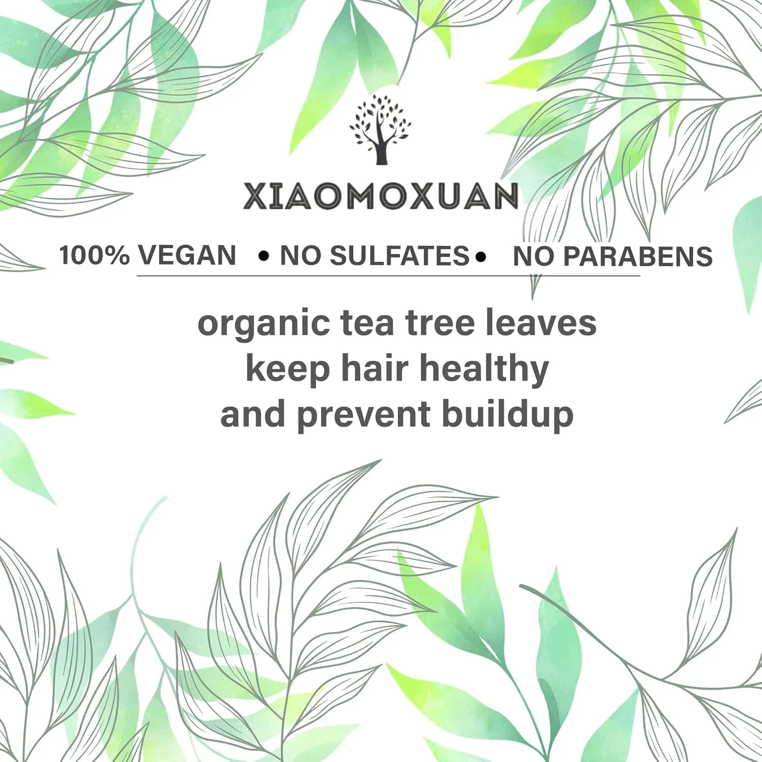 ماسک مو مرطوب کننده Xiaomoxuan ابریشمی و صاف - روغن درخت چای طبیعی مغذی مو و پوست سر - آبرسانی عمیق برای ترمیم موهای خشک، شکننده و موخوره - ماسک مو ویتامینه درمان وز مو ماسک مو مرطوب کننده Xiaomoxuan ابریشمی و صاف - روغن درخت چای طبیعی مغذی مو و پوست سر - آبرسانی عمیق برای ترمیم موهای خشک، شکننده و موخوره - ماسک مو ویتامینه درمان وز مو