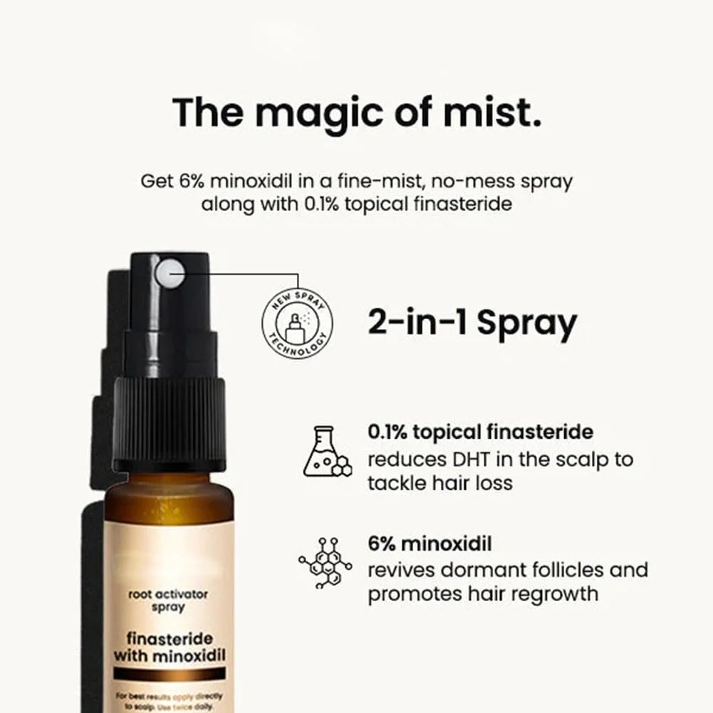 اسپری فعال کننده ریشه مو بلوسومز لاکچری، اسپری فعال کننده ریشه مو بلوسومز 25 میلی لیتر، اسپری ضد ریزش مو بلوسومز، سرم ضد ریزش مو و رشد مو برای آقایان (1 عدد)