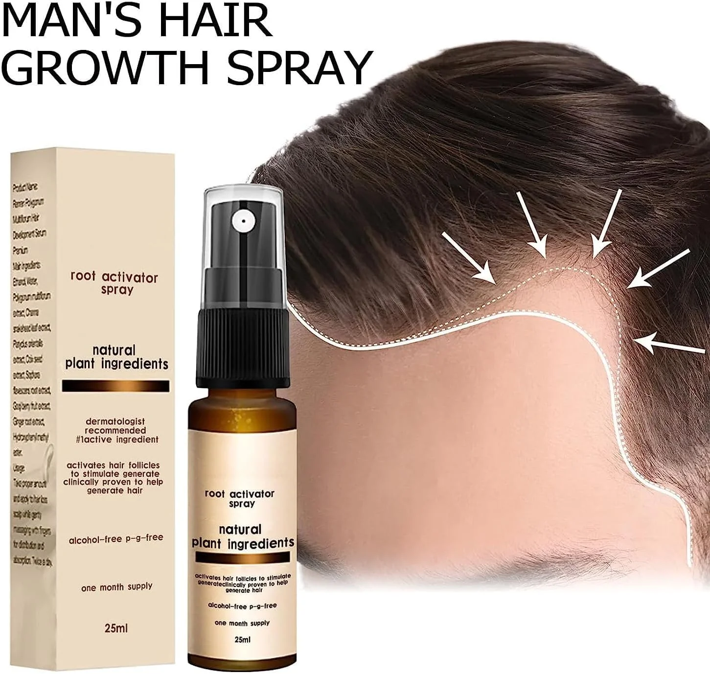 اسپری فعال کننده ریشه مو بلوسومز لاکچری، اسپری فعال کننده ریشه مو بلوسومز، اسپری رشد مو، سرم ضد ریزش مو، اسپری مراقبت از مو برای موهای خشک، آسیب دیده و نازک (1 عدد)