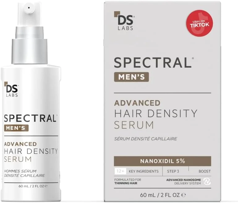 سرم افزایش تراکم مو مردانه DS Labs Spectral، فرمول Spectral.DNC-N - تقویت کننده، ضخیم کننده، کاهش ریزش، ایمن برای موهای رنگ شده، 60 میلی لیتر، بسته بندی ممکن است متفاوت باشد سرم افزایش تراکم مو مردانه DS Labs Spectral، فرمول Spectral.DNC-N - تقویت کننده، ضخیم کننده، کاهش ریزش، ایمن برای موهای رنگ شده، 60 میلی لیتر، بسته بندی ممکن است متفاوت باشد