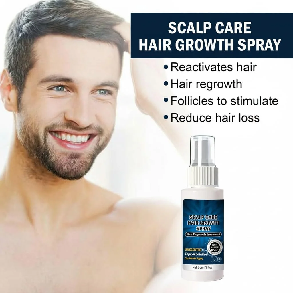 اسپری مراقبت از پوست سر و رشد مو Azonee، 30 میلی لیتر، درمان ضد ریزش مو برای زنان و مردان، سرم رشد مو، سرم پوست سر برای رشد مو، اسپری درمان ریزش مو مردانه (2 عدد)