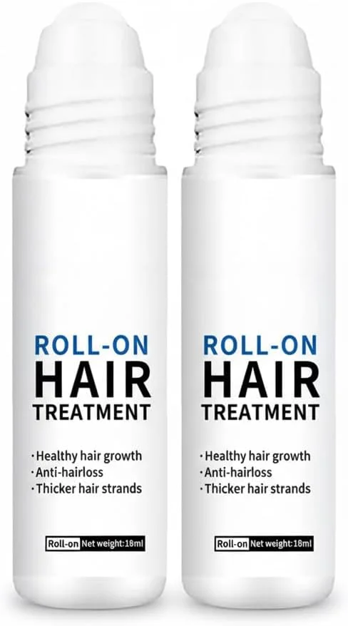 اسپری رشد مجدد مو آزونی، بسته 2 عددی، غلتک رشد مجدد مو، غلتک مو ارگانیک، سرم رشد مو، ضد ریزش مو برای مردان و زنان، ترمیم فولیکول های مو برای لکه های طاسی ریش و نازک شدن مو