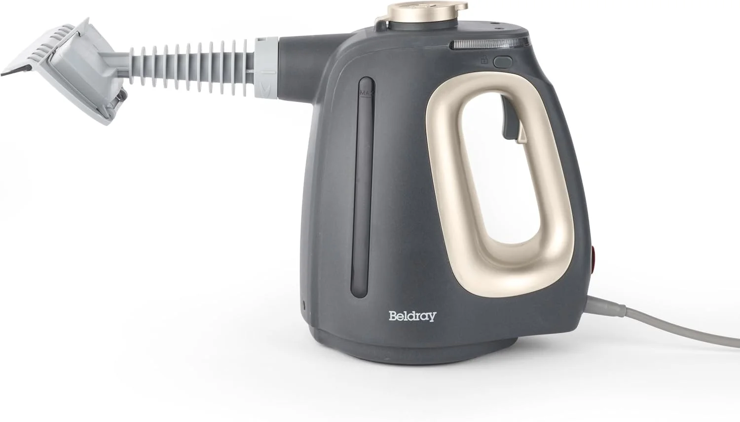 بخارشوی 15 در 1 بلدرای - بخارشوی چند منظوره دستی، تمیز کردن بدون مواد شیمیایی، آماده استفاده در 20 ثانیه. دارای برس های تمیز کننده، پدهای تی زمین و نازل ها، مخزن آب 550 میلی لیتری، 1350 وات