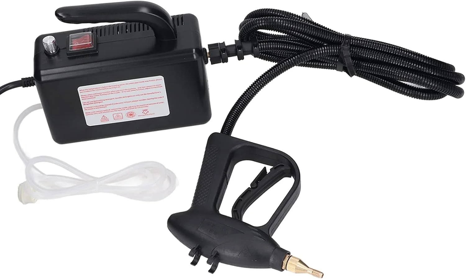 ست بخارشوی فشار قوی AJWYSOI، کیت دستگاه بخار ABS پایدار حداکثر 120 درجه سانتیگراد، کاربردی برای آشپزخانه و اداره