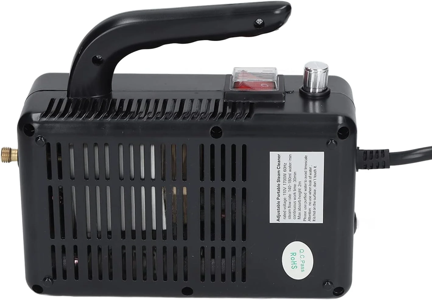 ست بخارشوی فشار قوی AJWYSOI، کیت دستگاه بخار ABS پایدار حداکثر 120 درجه سانتیگراد، کاربردی برای آشپزخانه و اداره