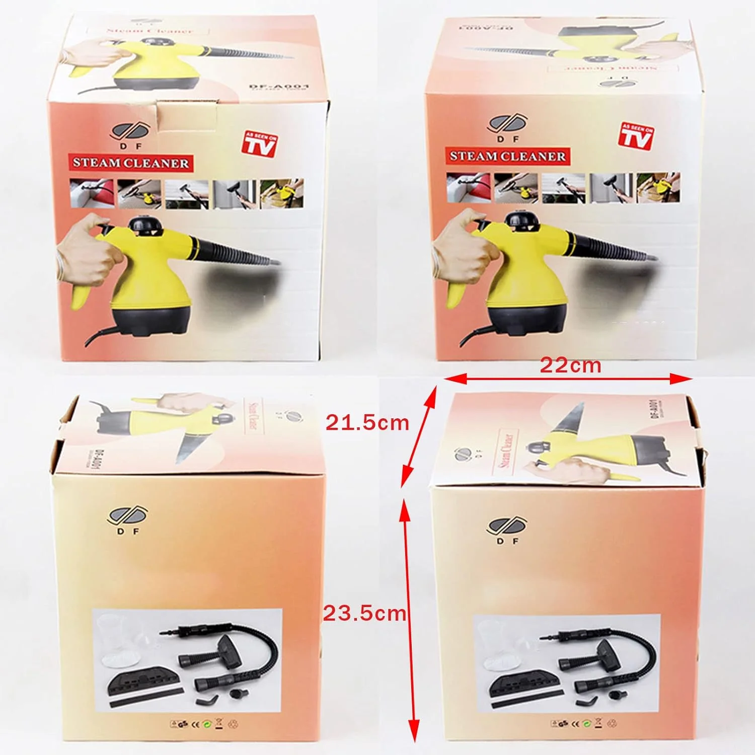 بخارشوی دستی AFFYLUT، چند منظوره برای لکه زدایی از کف، فرش، پرده، صندلی ماشین، آشپزخانه، حمام و موارد دیگر بخارشوی دستی AFFYLUT، چند منظوره برای لکه زدایی از کف، فرش، پرده، صندلی ماشین، آشپزخانه، حمام و موارد دیگر