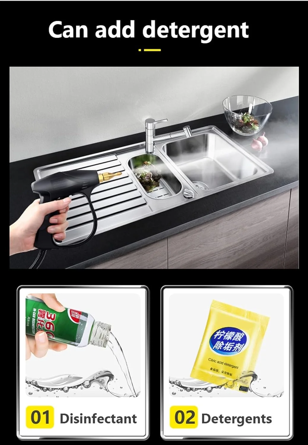 بخارشوی دستی AJWYSOI، بخارشوی برقی خانگی 3000 وات، 4.5 بار، دمای بالا و فشار قوی، مناسب برای تمیز کردن کولر گازی، هود، خودرو، کاشی، سرامیک و جزئیات خودرو برای مصارف خانگی بخارشوی دستی AJWYSOI، بخارشوی برقی خانگی 3000 وات، 4.5 بار، دمای بالا و فشار قوی، مناسب برای تمیز کردن کولر گازی، هود، خودرو، کاشی، سرامیک و جزئیات خودرو برای مصارف خانگی