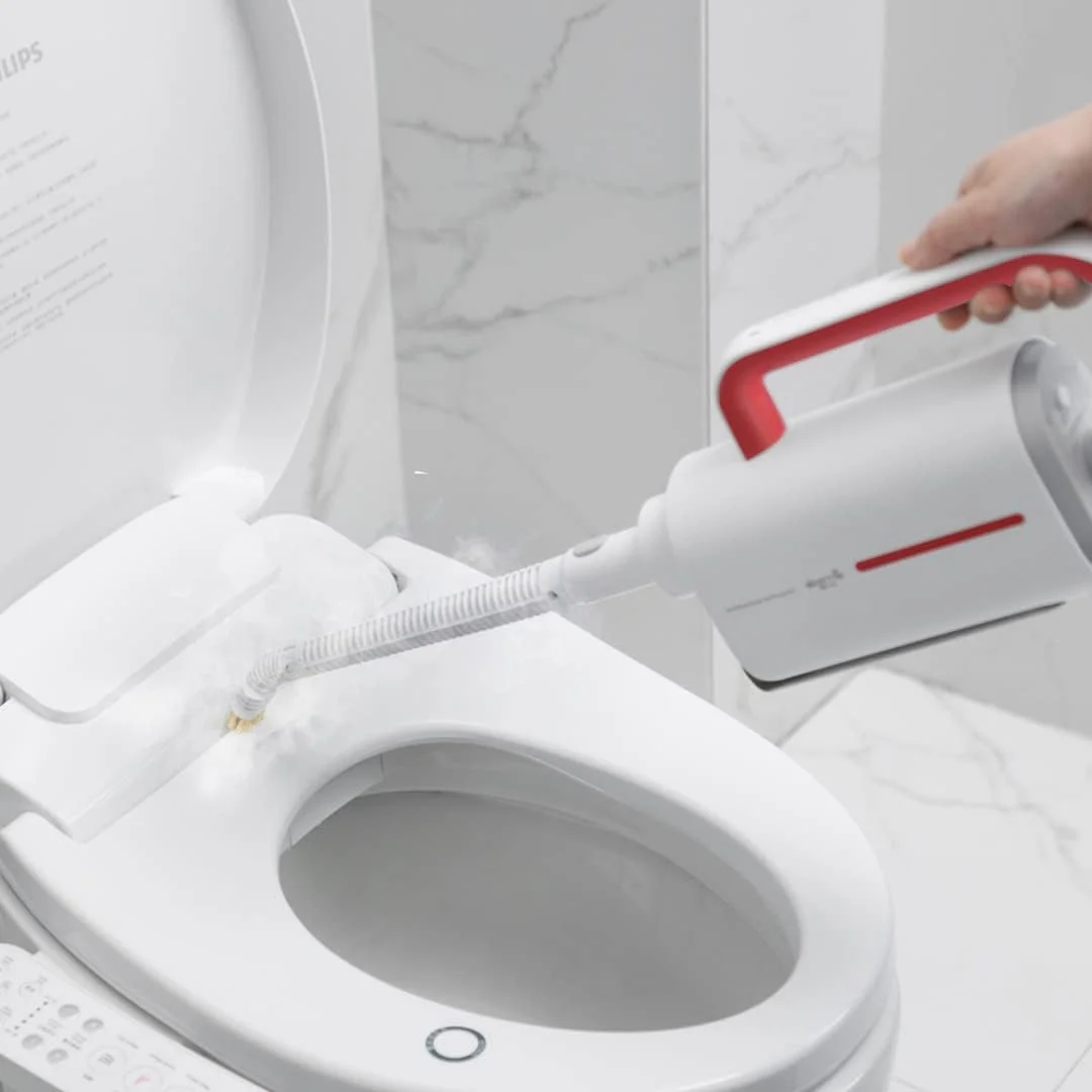 بخارشوی چند منظوره Deerma ZQ610 با 5 سری برس 1600 وات | شیشه پاک کن بخار سبک | تمیز کردن شیشه | اتو بخار | پد اسکراب | تمیز کردن آشپزخانه | استریلیزاسیون 99.99% - سفید بخارشوی چند منظوره Deerma ZQ610 با 5 سری برس 1600 وات | شیشه پاک کن بخار سبک | تمیز کردن شیشه | اتو بخار | پد اسکراب | تمیز کردن آشپزخانه | استریلیزاسیون 99.99% - سفید