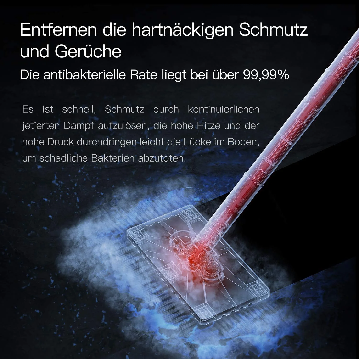 بخارشوی سیمی Deerma، بخارشوی چند منظوره با بخارشوی دستی جداشدنی برای تمیز کردن کاشی، فرش، کف سخت، آشپزخانه، پنجره ها، مبلمان و لباس، بخارشوی کل خانه، سفید…، 1 بخارشوی سیمی Deerma، بخارشوی چند منظوره با بخارشوی دستی جداشدنی برای تمیز کردن کاشی، فرش، کف سخت، آشپزخانه، پنجره ها، مبلمان و لباس، بخارشوی کل خانه، سفید…، 1