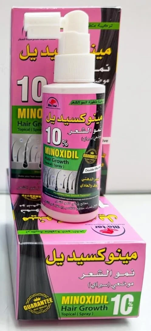 محلول موضعی اسپری رشد مو ماینوکسیدیل 10%، فرمول اثر مضاعف