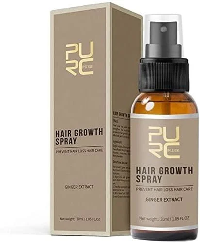 اسپری ضد ریزش مو مانی PURC مدل Essence حجم 20 میلی لیتر - محرک رشد ریش، روغن طبیعی رشد مو و موی صورت