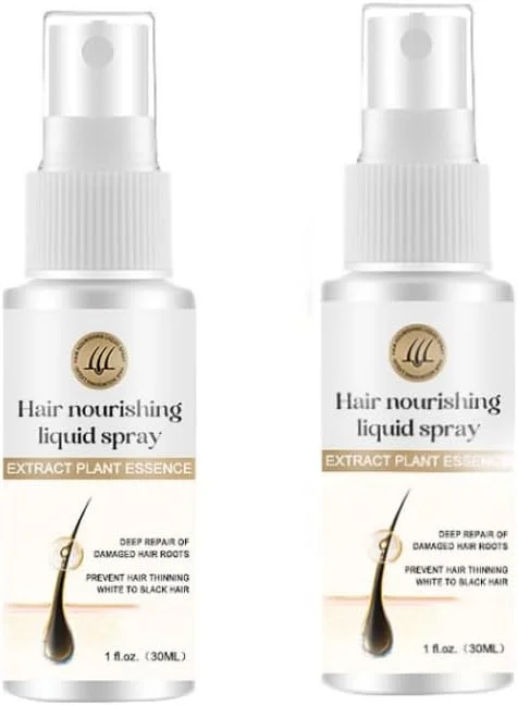 اسپری بیوتین HairRevive نالاکال، سرم اسانس رشد مو برای موهای ضخیم تر، بلندتر و قوی تر، درمان پوست سر با بیوتین، 2 عدد