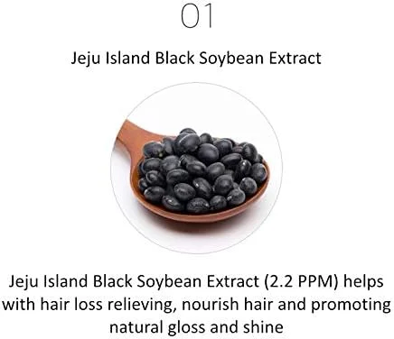 درمان ضد ریزش مو با عصاره لوبیا سیاه نیچر ریپابلیک - عصاره لوبیا سیاه برای جلوگیری از ریزش مو، تحریک رشد مو، ترمیم مو، درمان پوست سر (200 میلی لیتر / 6.76 اونس مایع)