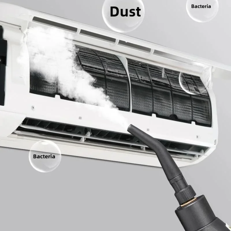 دستگاه بخارشوی پرفشار 2500 وات SAFENHAND، دستگاه تمیز کننده بخار تحت فشار با دمای بالا، 1200 میلی لیتر، بخارشوی دستی قابل حمل با 3 برس برای مصارف خانگی و دیتیلینگ خودرو دستگاه بخارشوی پرفشار 2500 وات SAFENHAND، دستگاه تمیز کننده بخار تحت فشار با دمای بالا، 1200 میلی لیتر، بخارشوی دستی قابل حمل با 3 برس برای مصارف خانگی و دیتیلینگ خودرو