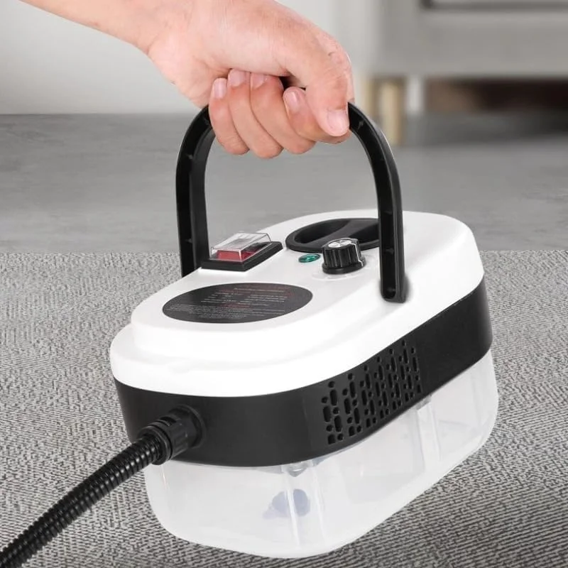 بخارشوی دستی سیف اند هند، 2500 وات فشار قوی، مخزن 1200 میلی لیتری، دارای 3 سری برس، مناسب برای خانه و خودرو بخارشوی دستی سیف اند هند، 2500 وات فشار قوی، مخزن 1200 میلی لیتری، دارای 3 سری برس، مناسب برای خانه و خودرو