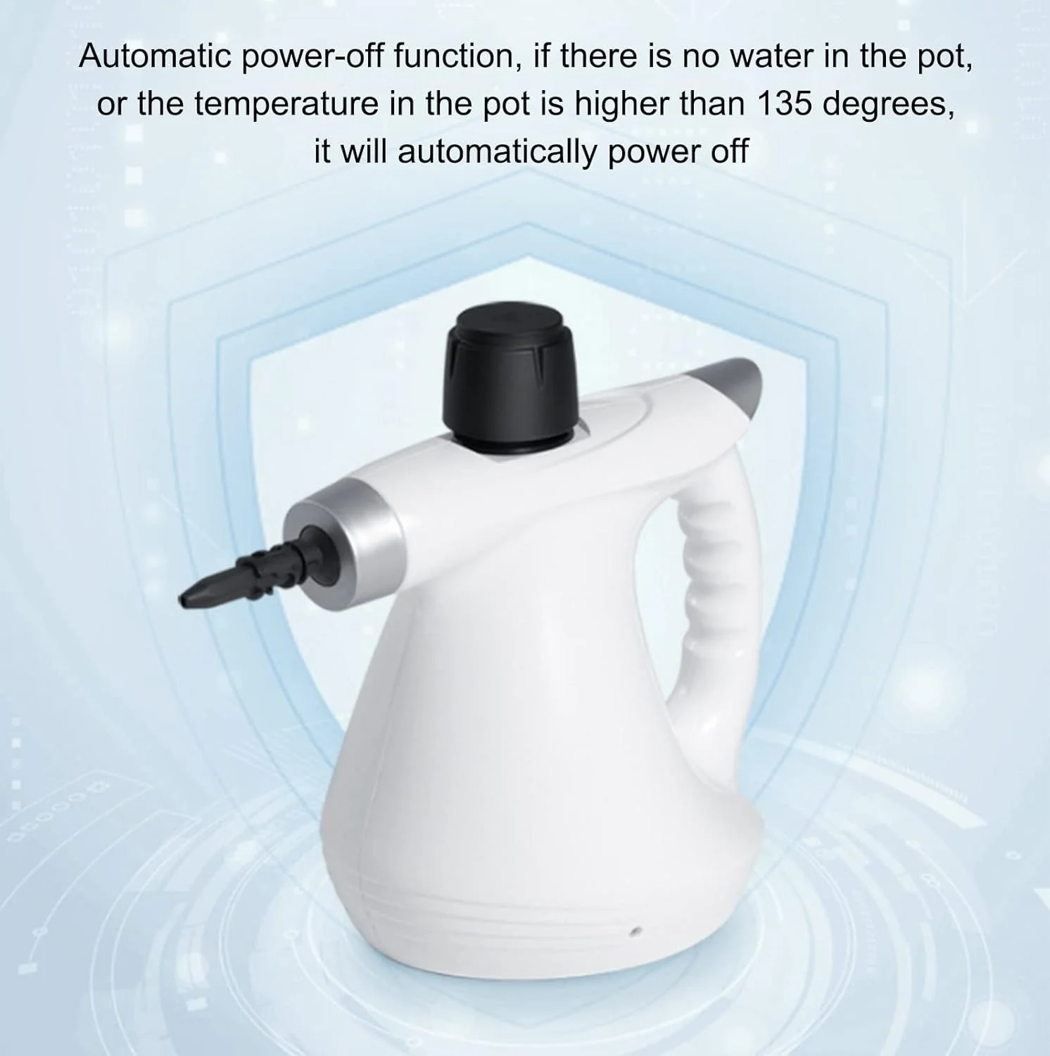 بخارشوی دستی فشار قوی 1000 وات CBWCCY، بخارشوی چند منظوره قابل حمل با 8 لوازم جانبی برای آشپزخانه، حمام، پنجره، صندلی خودرو بخارشوی دستی فشار قوی 1000 وات CBWCCY، بخارشوی چند منظوره قابل حمل با 8 لوازم جانبی برای آشپزخانه، حمام، پنجره، صندلی خودرو