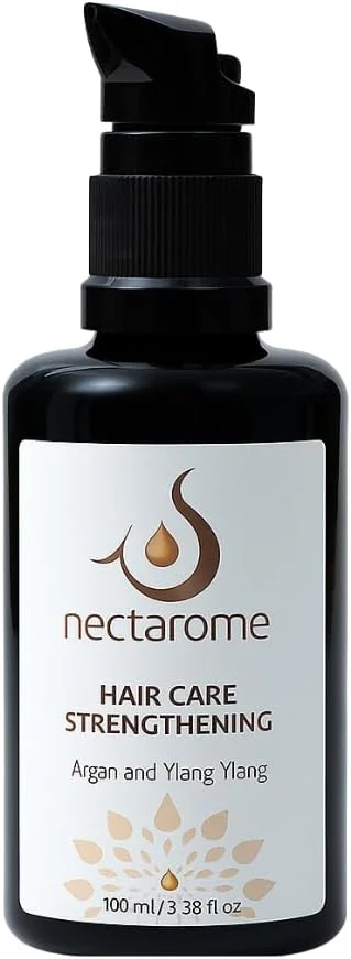 روغن تقویت کننده مو Auramoon Nectarome با آرگان ارگانیک و یلانگ یلانگ - تغذیه عمیق، ترمیم موهای خشک، شکننده و نازک - افزایش رشد و درخشش طبیعی روغن تقویت کننده مو Auramoon Nectarome با آرگان ارگانیک و یلانگ یلانگ - تغذیه عمیق، ترمیم موهای خشک، شکننده و نازک - افزایش رشد و درخشش طبیعی