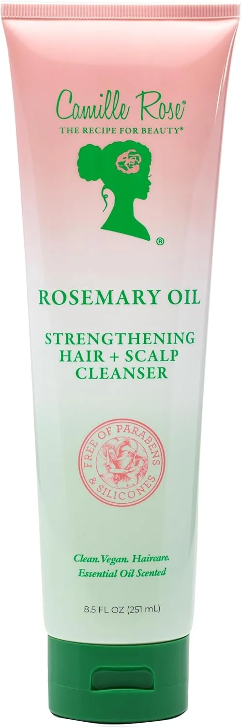 پاک کننده روغن رزماری مو و پوست سر Camille Rose | روغن کرچک، نعناع فلفلی و روغن های ضروری رزماری برای تشویق رشد و تقویت مو | پاک کننده طبیعی تجمع مواد | 250 میلی لیتر پاک کننده روغن رزماری مو و پوست سر Camille Rose | روغن کرچک، نعناع فلفلی و روغن های ضروری رزماری برای تشویق رشد و تقویت مو | پاک کننده طبیعی تجمع مواد | 250 میلی لیتر