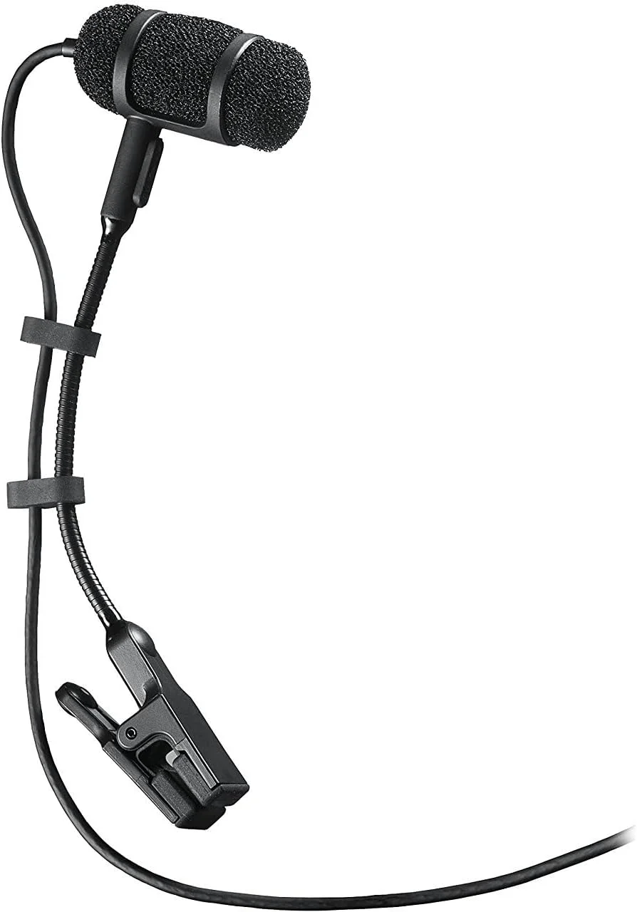 میکروفون ساز گیره ای خازنی کاردیود Audio-Technica PRO35 مشکی