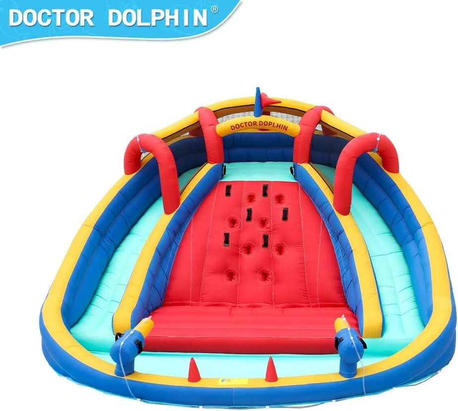 قلعه بادی دکتر دلفین برای کودکان، 238x383x410 سانتی متر