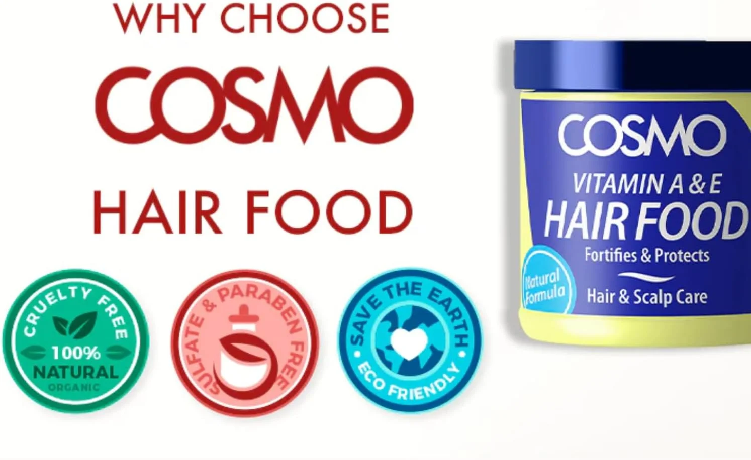 غذای مو ویتامین A و E سی دی COSMO DESIGNS حجم 170 میلی لیتر، فرمول طبیعی، تقویت کننده و محافظت کننده، کاهش شکستگی مو، مراقبت از مو و پوست سر غذای مو ویتامین A و E سی دی COSMO DESIGNS حجم 170 میلی لیتر، فرمول طبیعی، تقویت کننده و محافظت کننده، کاهش شکستگی مو، مراقبت از مو و پوست سر