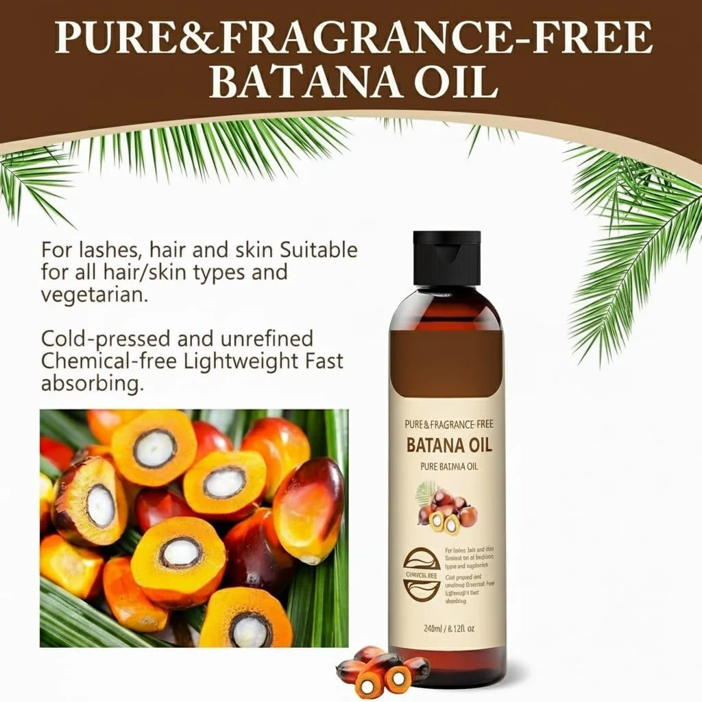 روغن باتانا از هندوراس، روغن ضروری برای مراقبت از مو، تقویت کننده تغذیه مو، کاهش ریزش مو، روغن طبیعی مو برای زنان و مردان، 240 میلی لیتر روغن باتانا از هندوراس، روغن ضروری برای مراقبت از مو، تقویت کننده تغذیه مو، کاهش ریزش مو، روغن طبیعی مو برای زنان و مردان، 240 میلی لیتر