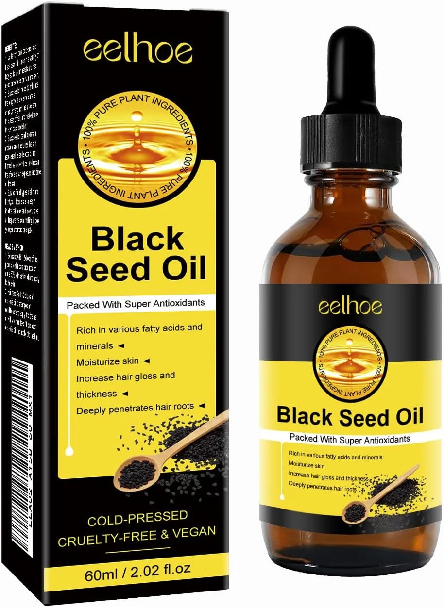 روغن سیاه دانه KASTWAVE، فرمول مرطوب کننده طبیعی صورت و مو، سرم ضد پیری صورت، سرم رشد مو، برای پوست صاف و ترمیم موهای آسیب دیده (60 میلی لیتر) روغن سیاه دانه KASTWAVE، فرمول مرطوب کننده طبیعی صورت و مو، سرم ضد پیری صورت، سرم رشد مو، برای پوست صاف و ترمیم موهای آسیب دیده (60 میلی لیتر)