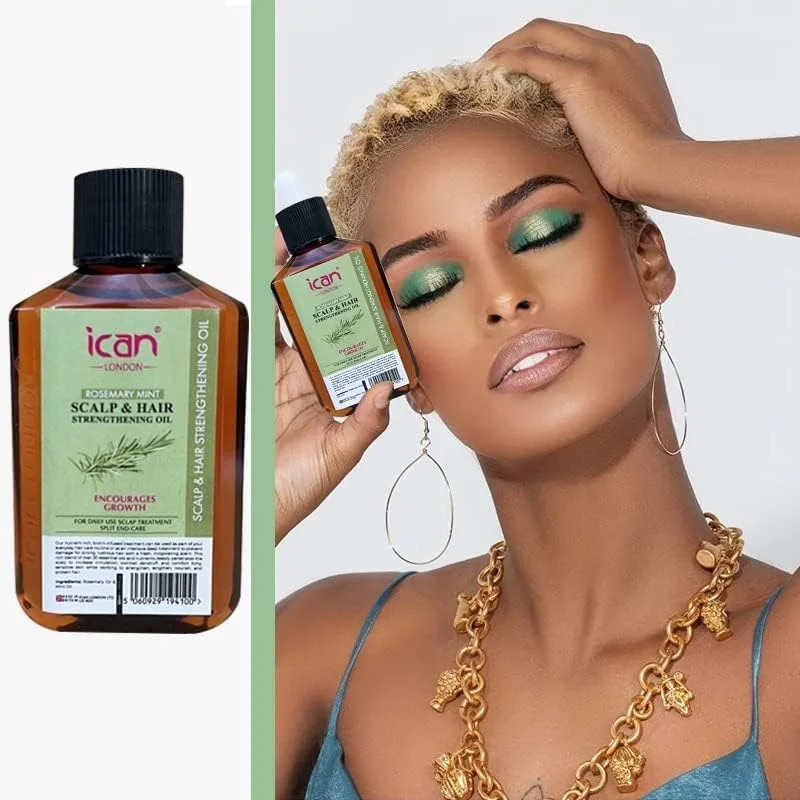 روغن درمان پوست سر و مو رزماری و نعناع ican London برای رشد سریعتر مو 50 میلی لیتر روغن درمان پوست سر و مو رزماری و نعناع ican London برای رشد سریعتر مو 50 میلی لیتر