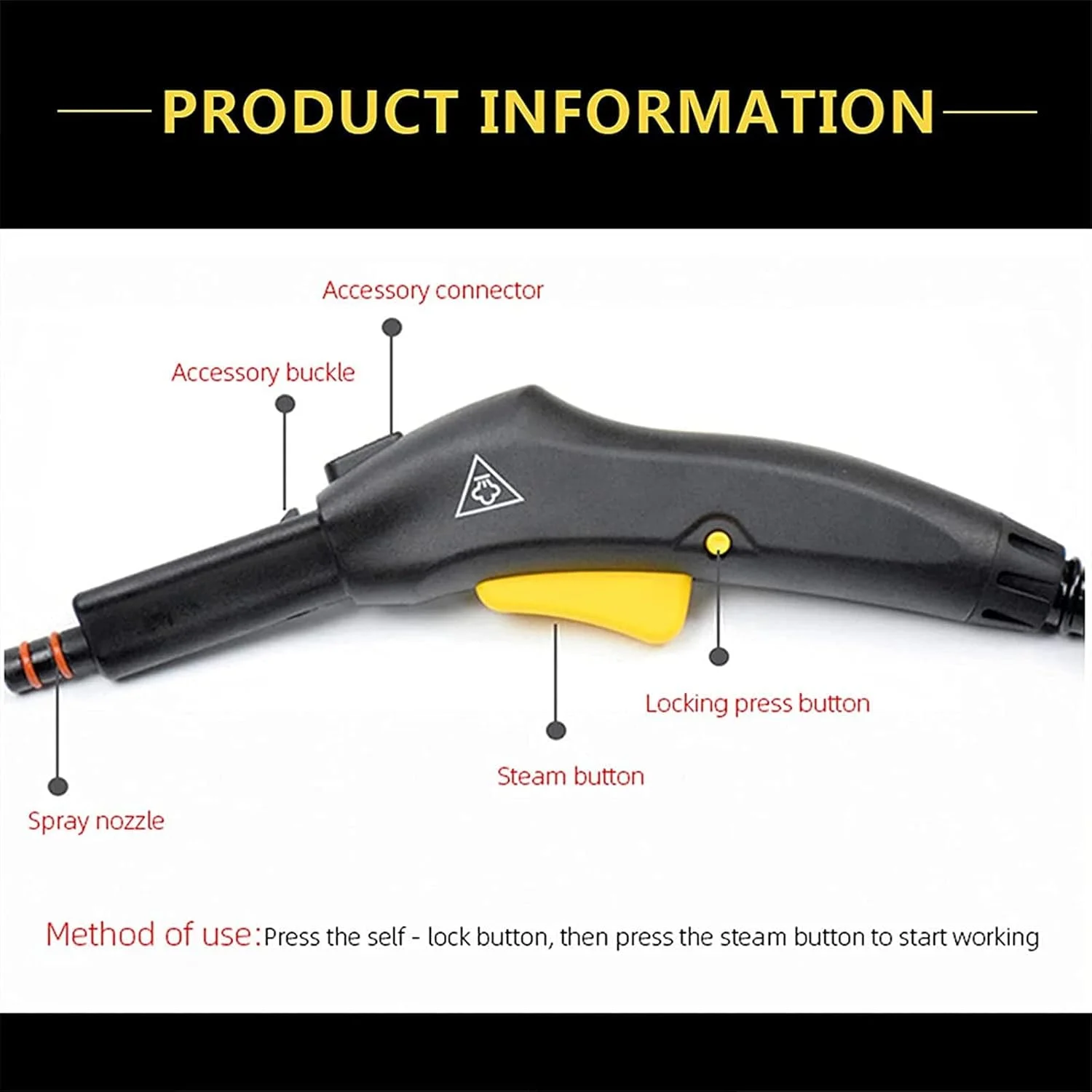 بخارشوی HJIHVGU، 4 بار، 99.99% ویروس ها، میکروب ها و باکتری ها را از بین می برد، پاک کننده های دستی برای تمیز کردن