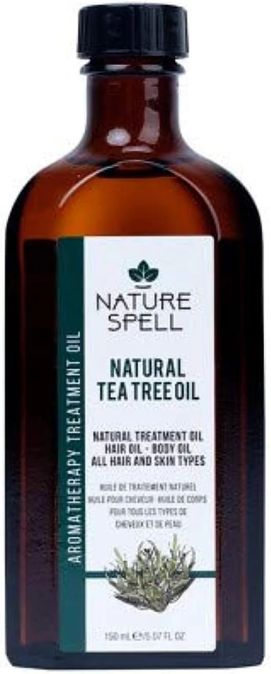 روغن درخت چای Nature Spell برای درمان مو و بدن (150 میلی لیتر)
