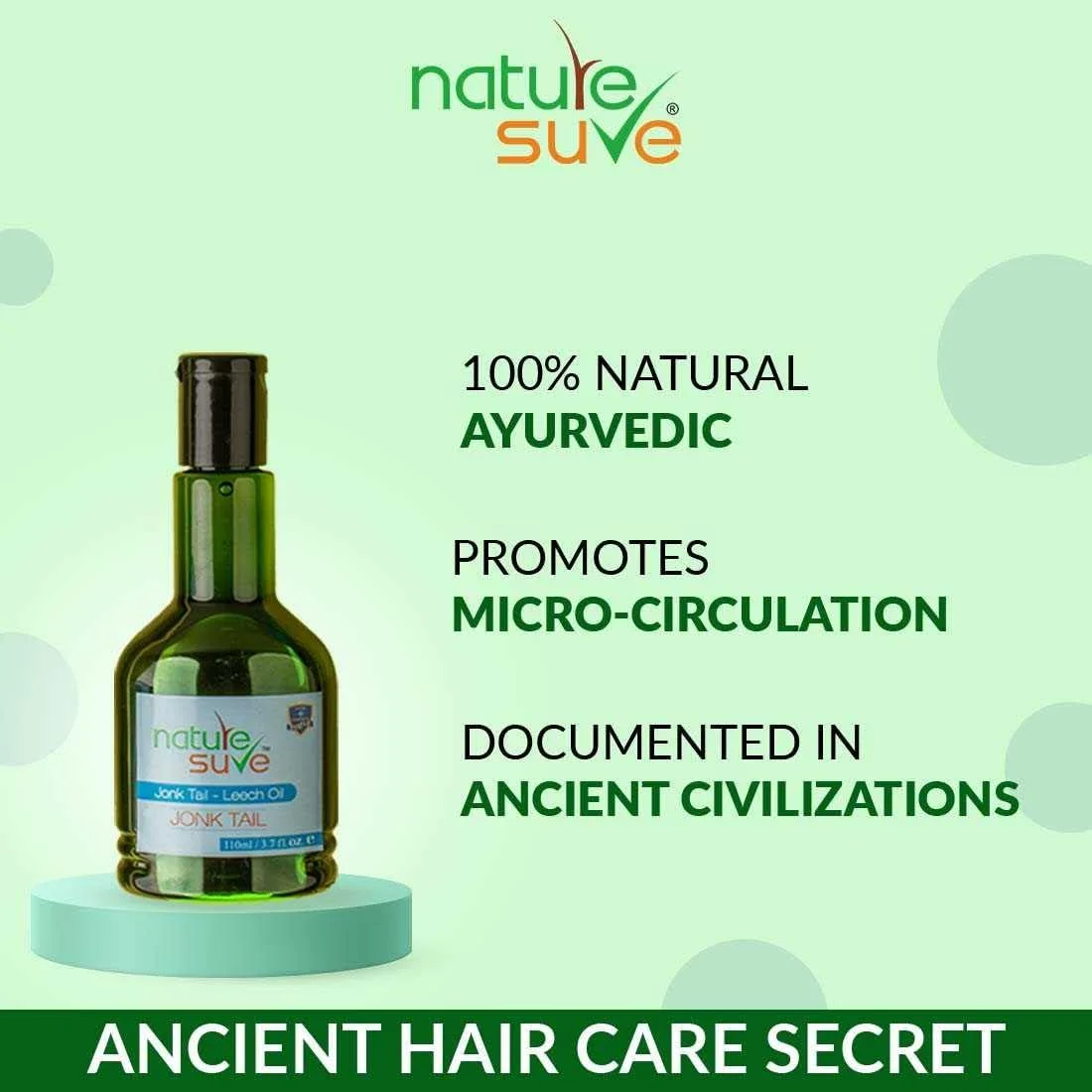 روغن زالوی نیچرز شور (110 میلی لیتر)