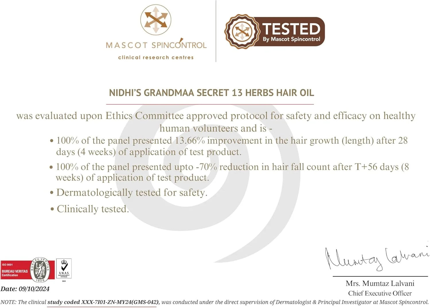 روغن موی ۱۳ گیاه NIDHI’S GRANDMAA SECRET - روغن موی طبیعی دست ساز با روغن نارگیل، برگ کاری و غیره - روغن کنترل ریزش مو برای موهای خشک و آسیب دیده - ۱۰۰ میلی لیتر